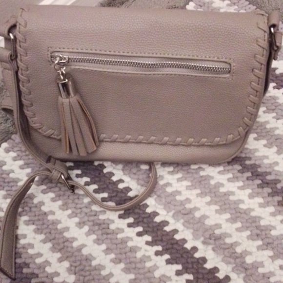 Nine West Long Strap Purse Grey Color - Picture 6 of 7